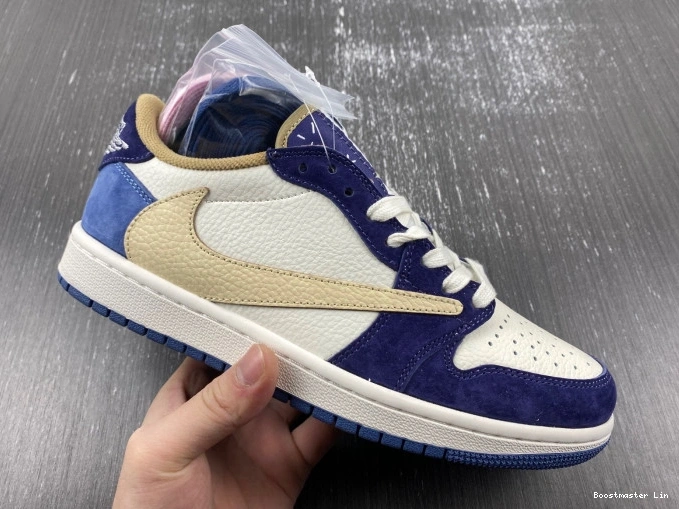 Bmlin 1 SCOTT AIR CUSTOM JORDAN DM7866-808 X TRAVIS 0708